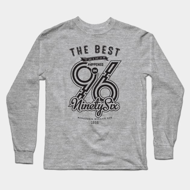 The best things happened in 96 Long Sleeve T-Shirt by Vilmos Varga